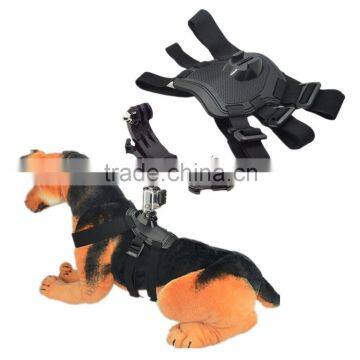 New Dog Chest Harness Mount For SJ4000 Cameras Various Sports Cameras Strong PVC Material and Carbon Fiber