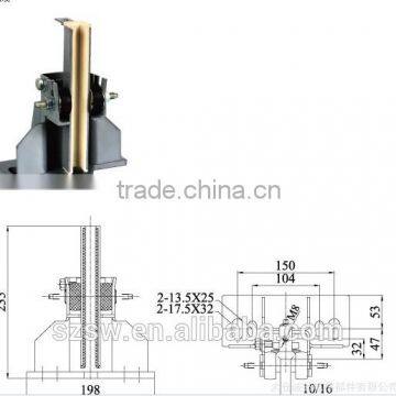 counter weight and car for Cabin elevators components , elevator Guide Shoe Series ,lift Guide Shoe parts B22