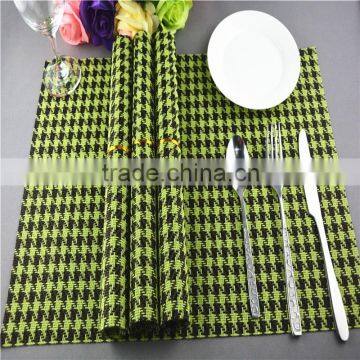 Factory Price PVC Dining Table Mat, Plastic Place Mat