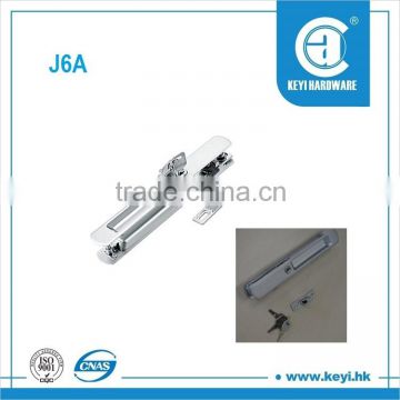 Superior quality aluminium window sliding lock/casement window lock with double key J6A