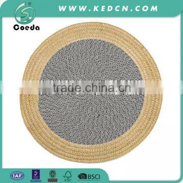 Handmade Braided Round Jute Tablemat