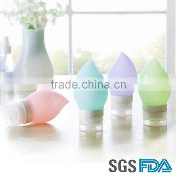 Refillable Soft Silicone Small Bottle Shampoo Packaging