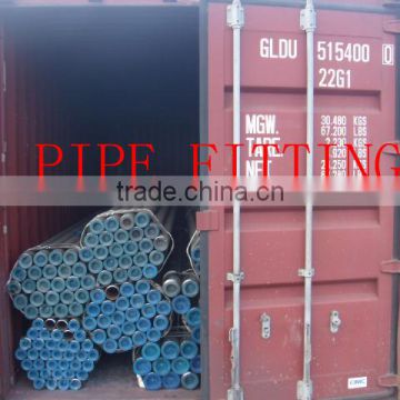 Used spiral welded pipe with beveled ends, 11.5 m lenth (DRL) GOST:15TCO API:GRADE B