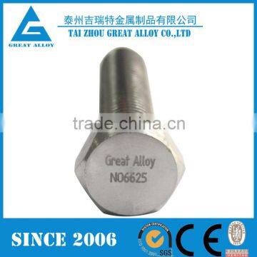 Alloy 625 Inconel 625 Stainless Steel Hex Bolts photo-4