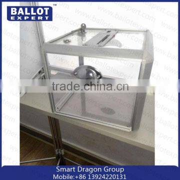 Clear Acrylic China Corrugated Church Donation Box