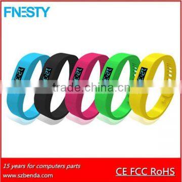 2015 Hot Selling Christmas Gift Waterproof Bluetooth Bracelet/wristband for Smartphone
