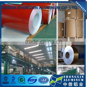 0.21mm-0.4mm Good Quality PVDF Painted Color Aluminum Coil