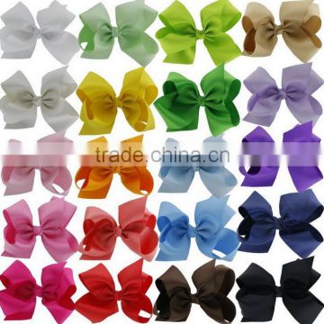 3.3" Baby grosgrain ribbon hair bows