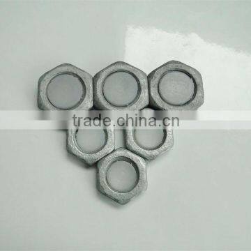 zinc plated hexagon thin nut fasteners