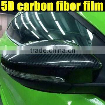 High stretchable glossy carbon fiber vinyl sticker with air free bubbles                        
                                                Quality Choice