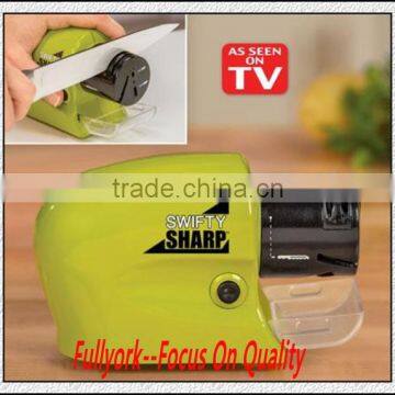 Electric Knife Sharpener Swifty Sharp Knives Grinding Machine Accessory As Seen On Tv