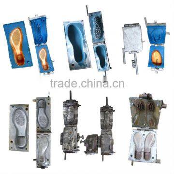 Durable resin sole mould and steel mould