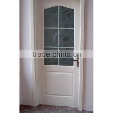 2014 Hot Aluminum Alloy Hinged Bathroom Glass Door