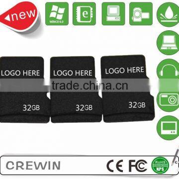 Customized full storage 32gb for micro TF/SD Card, memory sd card 32gb class 10 with low price