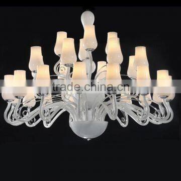 Interior Design Lead Crystal Glass Chandelier Hanging Lamp Light Lighting For Wedding Decoration CZ3001/16+8+4