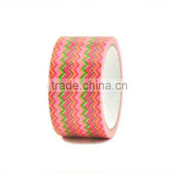Green Colored Stripes Print Duct Tape for Wholesale photo-2