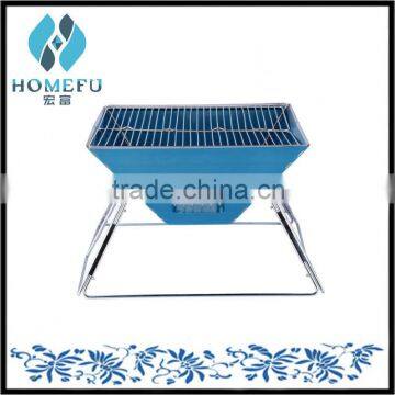 2015 hot new products stainless steel smokeless charcoal folding BBQ grill machine