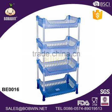 4 Layer Plastic Storage Rack