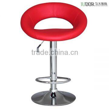 High Quality New Design cheap Leather modern bar chair price/rubber ring bar stool