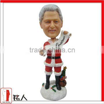 Custom Male Bobble Head as Christmas Gift