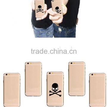 Sticks on glass anti-slip sticker phone epoxy skin stickers for iphone