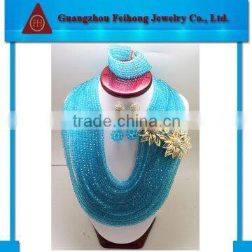 Most popular wholesale african fashion perfect design jewelry set