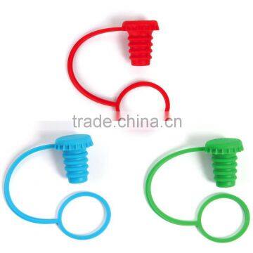 Wine Bottle Cap Silicone Rubber Wine Stopper / Cork, Anti-falling,BD-018 photo-5
