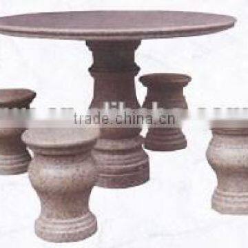 granite type products garden table and chairs