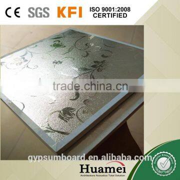 PVC Faced Gypsum Ceiling Tile