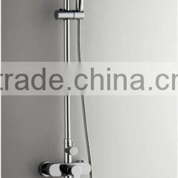 Economical chrome exposed bath bathroom china shower set