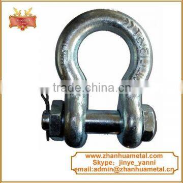 US Type Safty Adjustable Bolt Shackle With Cotter Pin