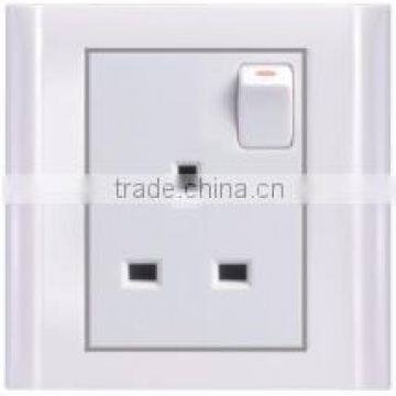 3-pin Wall Electrical Switch Socket photo-2