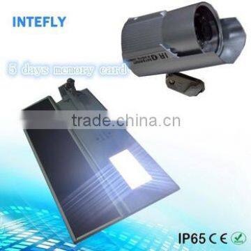 6w to 80w solar street light lamp all in one wth camera