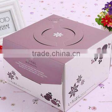 Wholesale Cheap Price White Card Cake Box photo-6