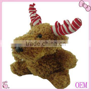 2016 New Designed Plush Reindeer Animal Toy With Scarfs photo-2
