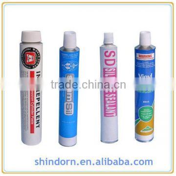 Hot sale aluminium squeeze tube for glue, metal squeeze tube packaging