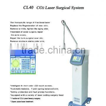 Spot Scar Pigment Removal Hot 15W(20W) Co2 1-50J/cm2 Fractional Surgery Laser Equipment(CE&ISO) Fine Lines Removal