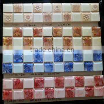 ceramic border line with shiny luster for decoration 300X60mm