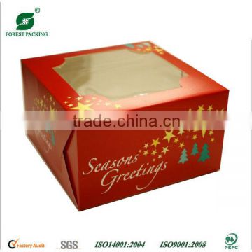 FOOD GRADE CARDBOARD BREAD PAPER BOX