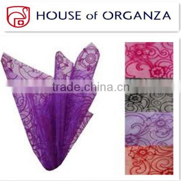 2014 Hot Sale Crystal Organza Sheets