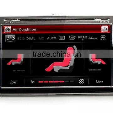 8" Car DVD/GPS mp3 Player gps USB Bluetooth For VW PASSAT SEAT Altea Amarok Multivan T5