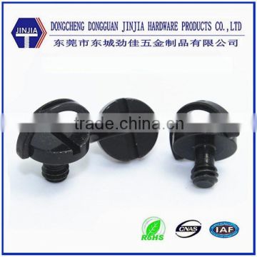 Black zinc D ring 1/4 camera screw