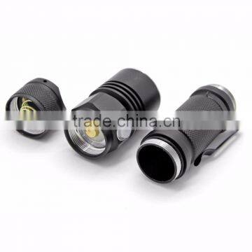 Soshine TC10 Rechargeable 200LM LED 3-Mode White Flashlight With USB Cable- Black (1 x 18650) photo-4