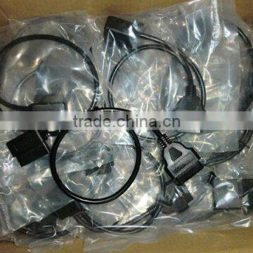 obd2 cable 90 degree male to female cable J1962m to J1962F