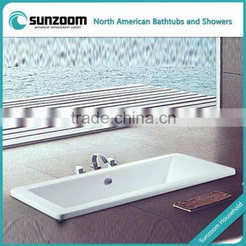 cUPC drop in bath tub,plastic tub for adult,rectangular hot spa tub