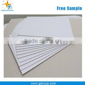 350gsm 350gsm Single Side Coated Duplex Board High Quality Duplex Board Grey Back photo-3