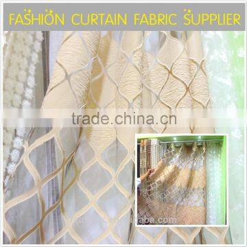 Cut-out curtain fabric