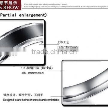 2015 Romantic Plain Design Gay Pride Engagement Rings photo-4