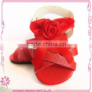 Bows decorations on Vinyl Doll shoes