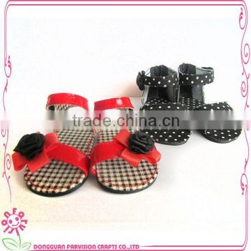 2016 Factory handmade make doll shoes 18 inch for sale